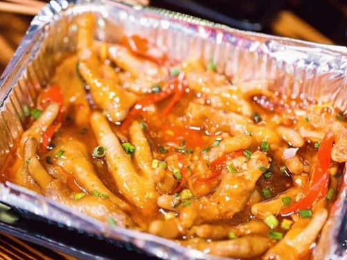 开鲁锡纸鸡爪